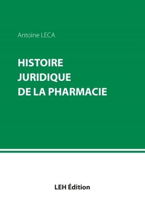 Histoire juridique de la pharmacie